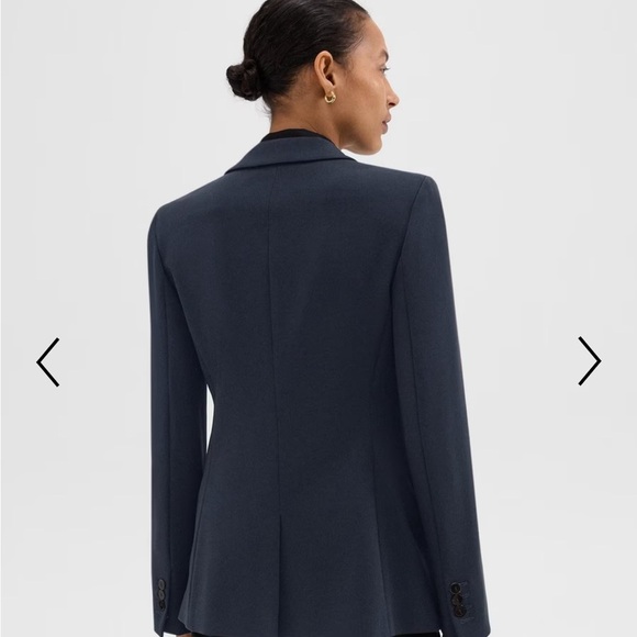 NWT Theory Stable Blazer NWT Quiet Luxury Capsule Wardrobe Power Suit Jacket 12 - Picture 3 of 6